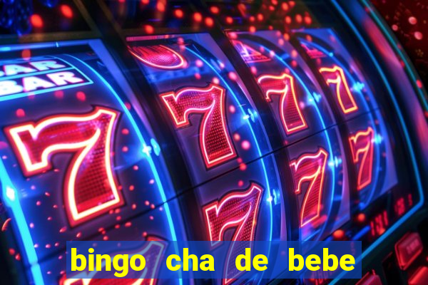 bingo cha de bebe cartelas para imprimir